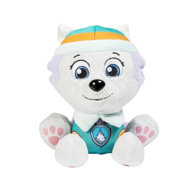 19cm Cartoon Dog Paw Plush Doll Chase Rock Animal Dog Cartoon Model Action Figures Movies Peripherals Children Christmas Gift