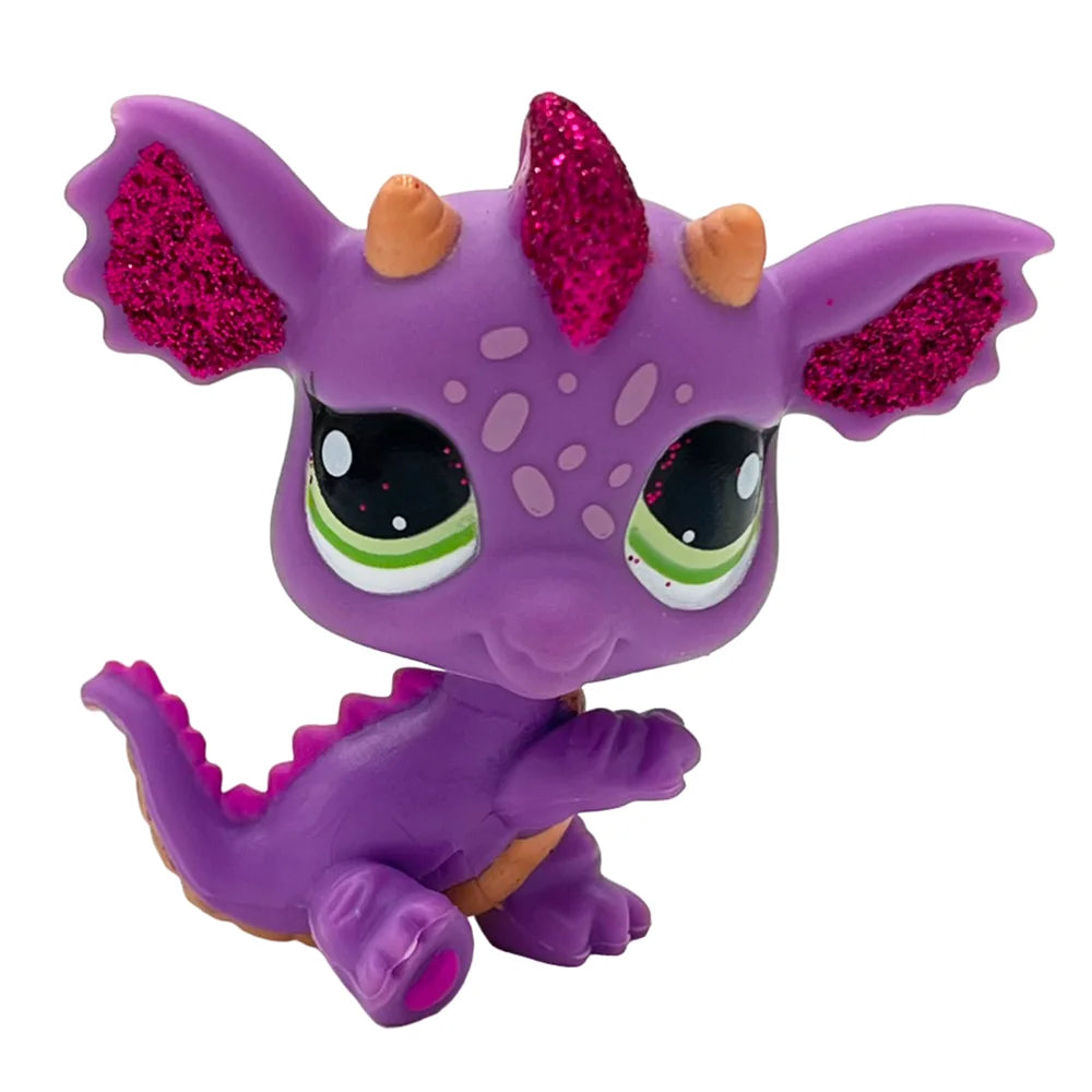 Rare pet shop lps toy toy Stands Short Hair Cat Original Kitten Husky Puppy Dog Fox Cute Animal Old Bobble head toy