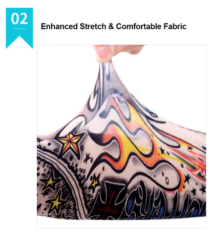 8 PCS Tattoo Sleeves Unisex Summer Cycling Sun Protection Arm Covers Beach Driving Fishing Breathable Nightclub Elastic Sleeves