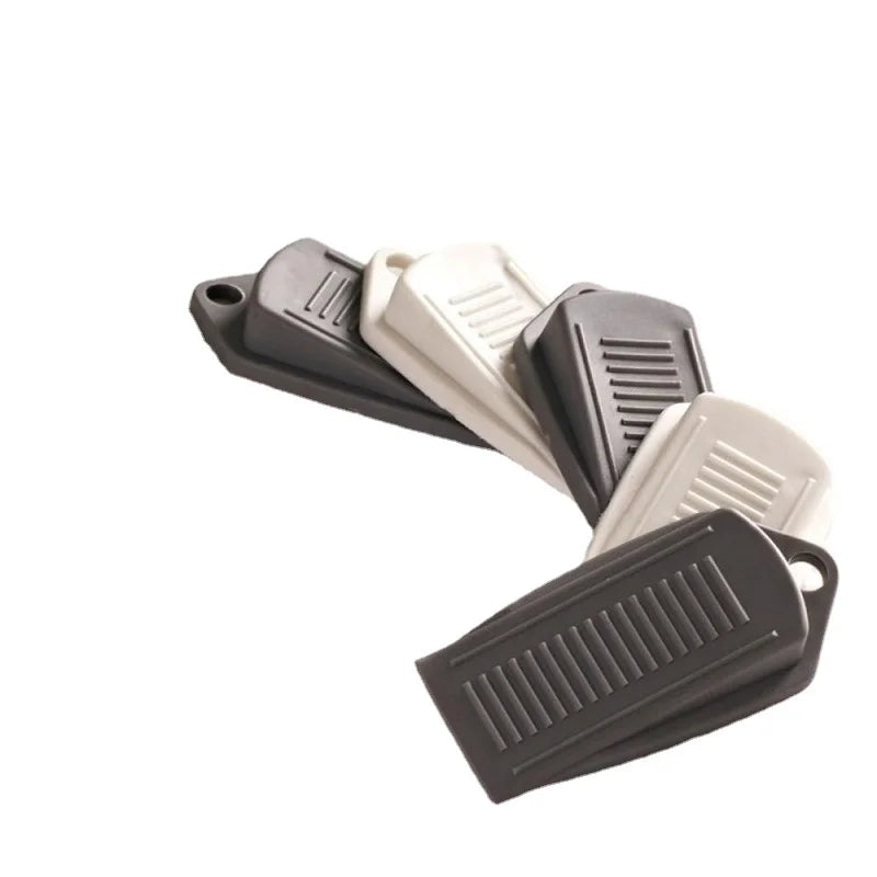 2pcs Rubber Wedge Door Stop Convenient Mouse Design Door Stop Stopper Holder Guard Baby Safety Protector Home Office Door Stops