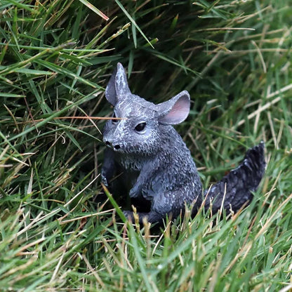 Oenux Wild Animals Simulation Rodent Marmot Mouse Model Squirrel Rat Chinchilla Action Figure Figurine Collection Cute Kid Toy