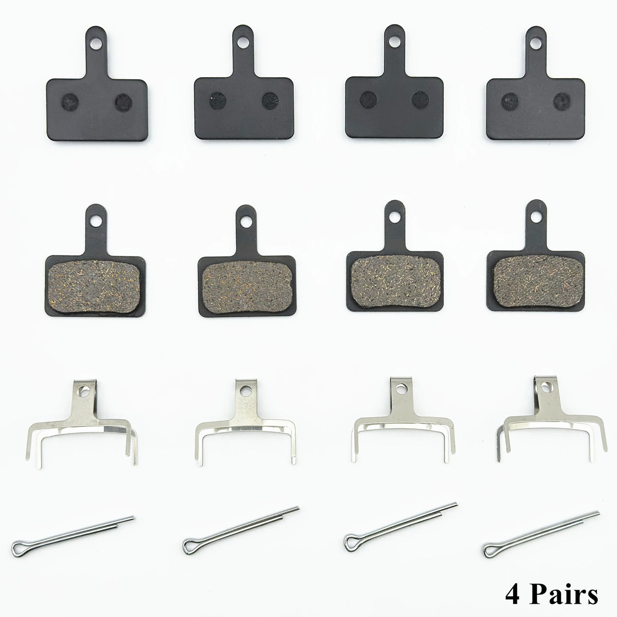 2/4/10Pairs Semi-Metallic Bicycle / E-Bike / E-Scooter Disc Brake Pads For XOD XD-E300 / E500, XD-H800 / H880
