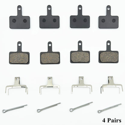 2/4/10Pairs Semi-Metallic Bicycle / E-Bike / E-Scooter Disc Brake Pads For XOD XD-E300 / E500, XD-H800 / H880