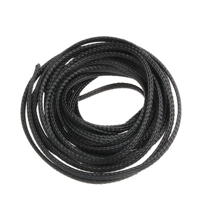 5M Tight PET Expandable Cable Sleeves Wire Gland Cables Protection Ø:4/6/8/10/12/15/20/25mm Insulation Braided Sleeving