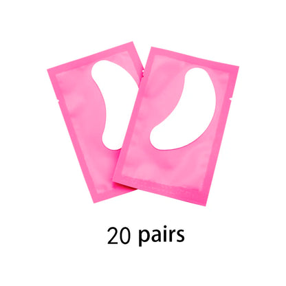 20/50/100pcs Eye Patches Eyelash Extension Under Eye Pads Makeup Eyelash Patches Tip Stickers Pads For Eyelash Extension Makeup