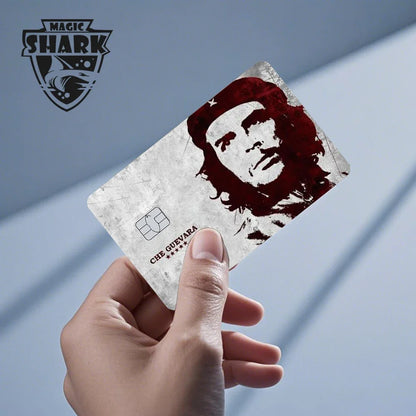 Magic Shark Flower Butterfly Bear Wing No Fade PVC Film Skin Cover Sticker for Bank Debit Credit Card
