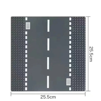 32X32 Dots Styles Classic Building Block Base Plate City View Traffic Road Figures Construction Toys Bricks Plastic Baseplates