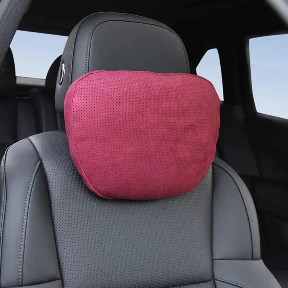Luxury Car Headrest Pillow,Premium Neck Support Cushion for Mercedes S-Class, BMW,Breathable,Soft for Long Drive Comfort