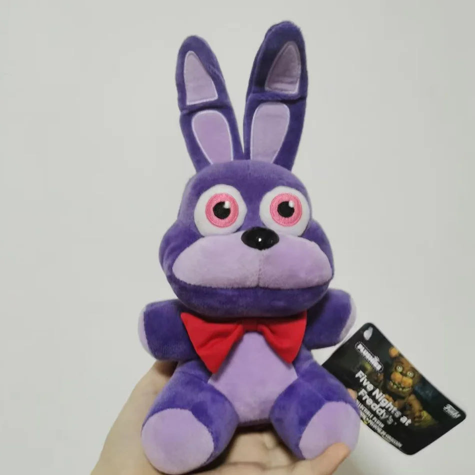 FNAF Five Nights at Freddy's Freddy Fazbear Bonnie Foxy Sundrop Moondrop 18cm Soft Plush Doll Collectible Toy Gifts for Kids