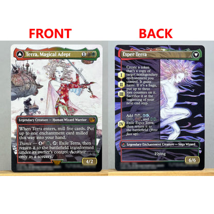 FIN HOLO14-Ⅰ01 Tcg proxy magical cards Vivi Ornitier Sephiroth, Fabled SOLDIER Summon Bahamut Cloud, Midgar Mercenary gathering