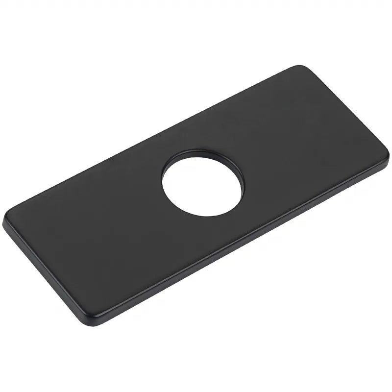 1PC Faucet Plate Hole Tap Cover Deck Plate Stainless Steel Bathroom Kitchen Sink For Most Single Hole Faucet