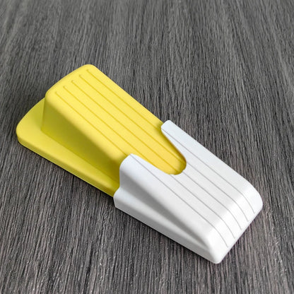 1Pcs Safety Silicone Door Stop Stoppers Block Wedge Doorstops Door Stopper Home Office Door Rear Retainer Anti-collision Stop