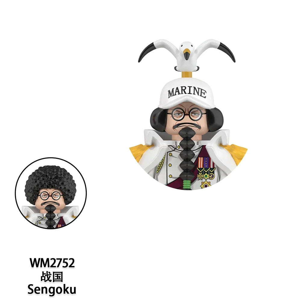 40 Style Anime One Piece WM6189 WM6188 Japanese Cartoon Series Character Figure Action Doll Model Children's Toy Gift