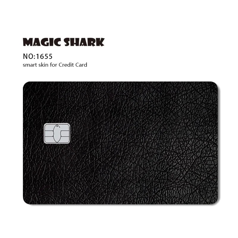 2025 New Magic Shark Anime Money Charge 404 Error ID Game Machine Film Skin Sticker for Debit Bank Credit Card