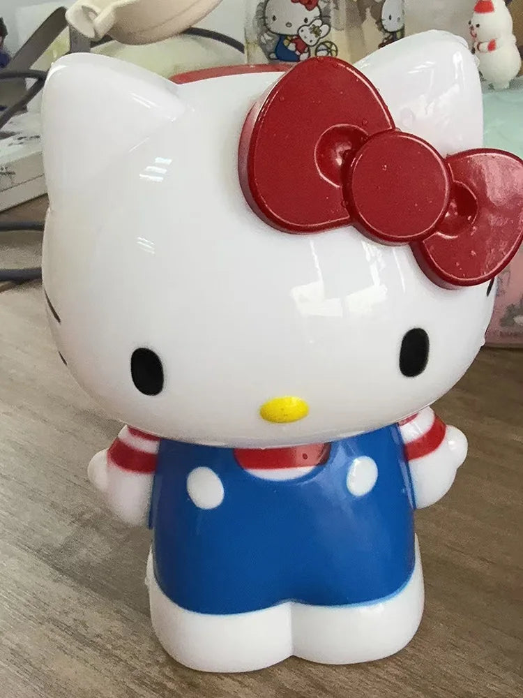 Hello Kitty Pen Holder Makeup Brush Organizer Dual Use Desktop Storage Decor Cute Gift For Girls Women Fans Kawaii