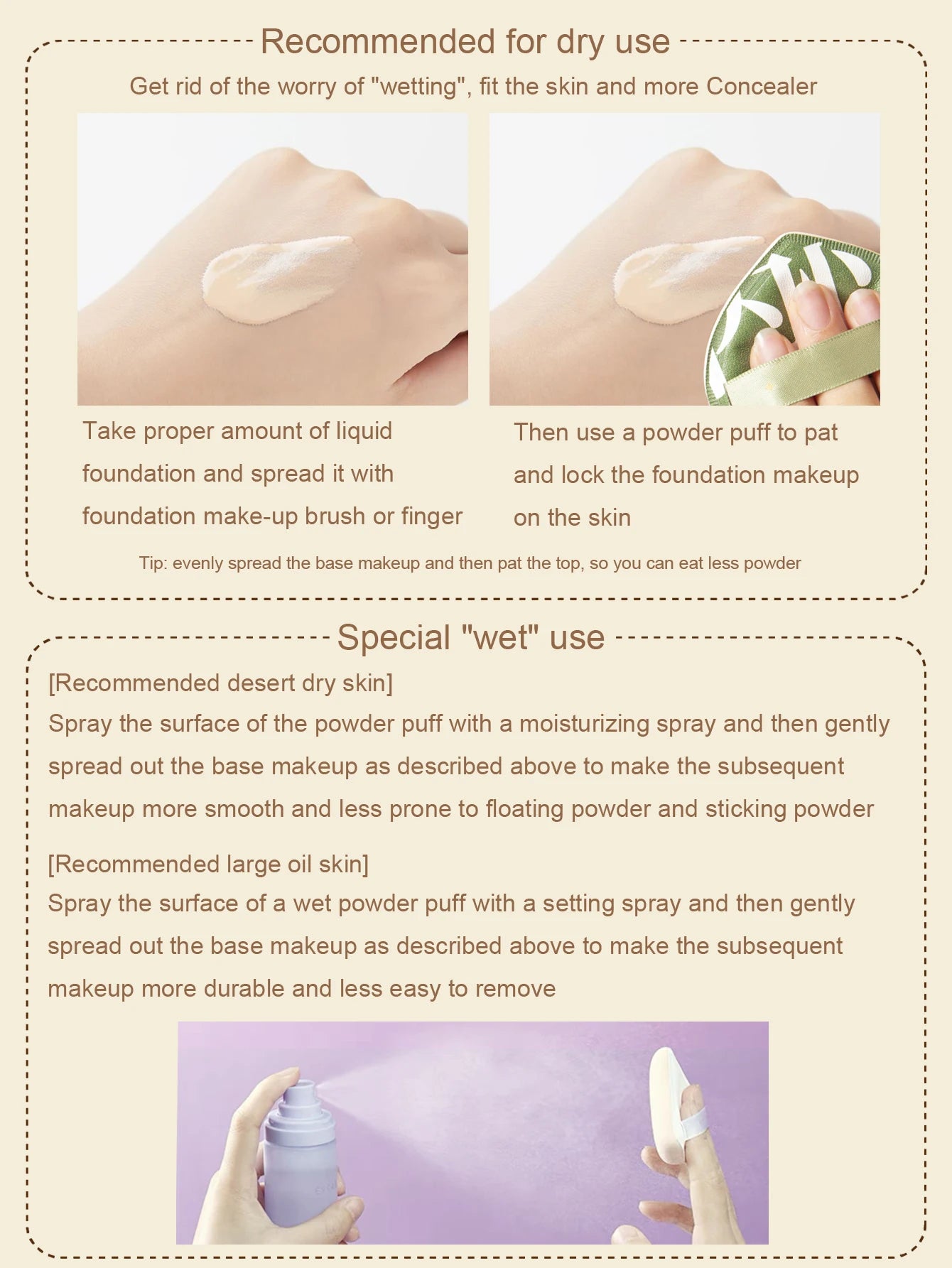 Large Size Cotton Candy Cosmetic Puff Super Soft Sponge Air Cushion Powder Puffs Foundation Concealer Dry and Wet Makeup Tools