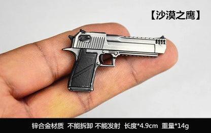 1/6 Scale Miniature Gun Plastic Rifle Set Assembly P92 M1911 98K MP5K Model Not Fired for 12" Action Figure Doll Accessories