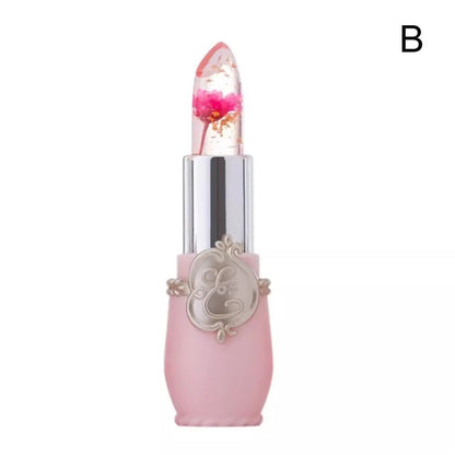 Peach Color Lip Balm Crystal Temperature Change Lipstick Girl Moisturizing LongLasting Lip Gloss Makeup Lip Care Repair Cosmetic