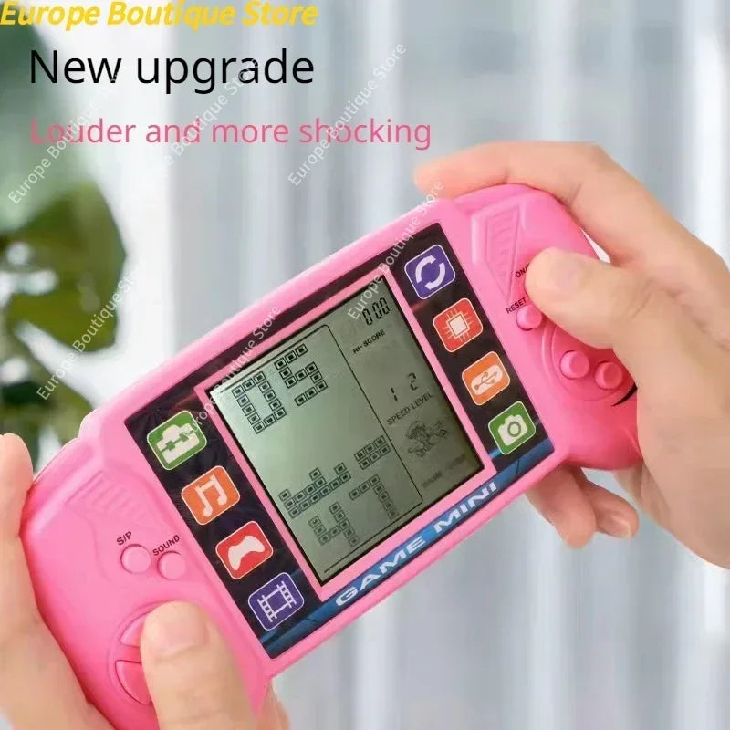 Portable Handheld Game Console BRICK GAME Handheld Players Nostalgic Educational Toys Pocket 4 Colors Classic Childhood Gift