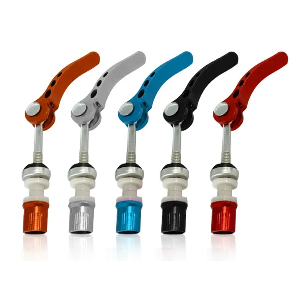BKPTX QR-02 Mountain Bikes QR Tool MTB Bicycle Seat Tube Clamp Quick Release Lever Cycling Seat Tube Road Bike Quick Release