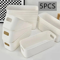 5pcs White