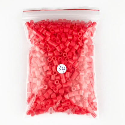 500pcs 5mm Hama Beads Perler Fuse Iron Beads GREAT KID FUN.Diy Intelligence Educational Toys Puzzles