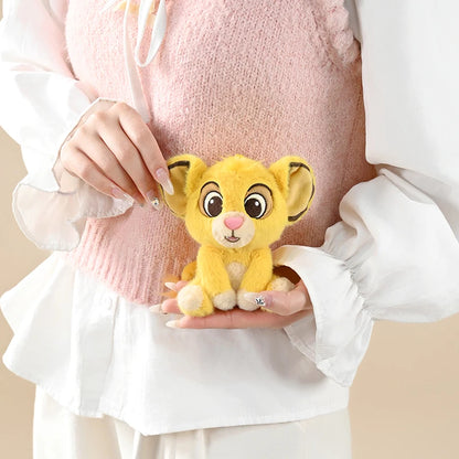 11cm Genuine Disney The Lion King Simba cute Baby Lion Children Stuffed Toy Birthday gift Plush Toys Small Pendant Plush Doll