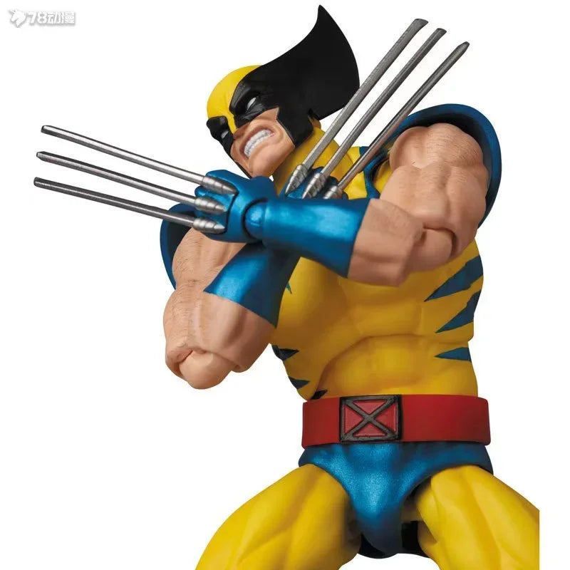 New Ct Toys Wolverine Action Figure MAFEX No.096 Anime Figures X-Men Figurine Deadpool Wolverine PVC Statue Ornament Model Toys