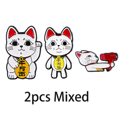 Anime Characters Enamel Brooches Badge on Backpack Lapel Pins For Clothing Fashion Jewelry Accessories Friend Gifts