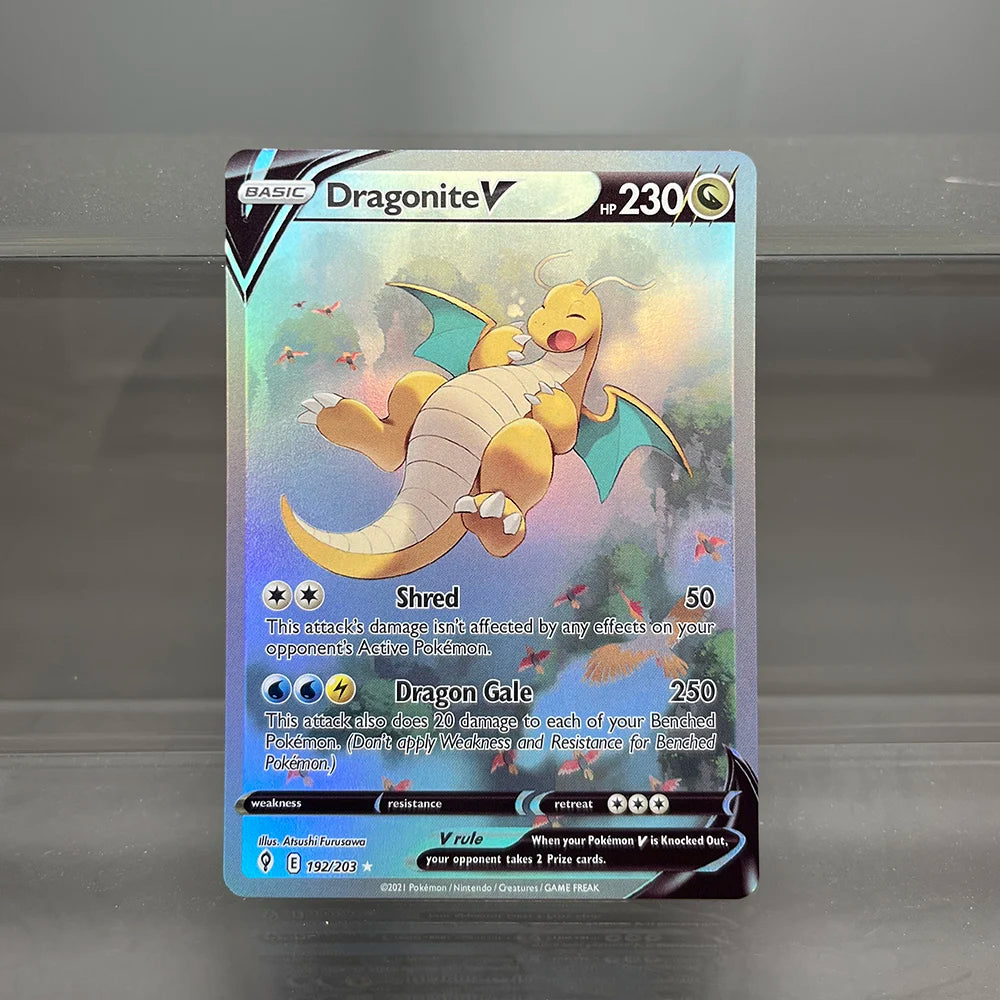 PKM Proxy Cards Classic Mew Vmax Charizard Vstar Cards Collection PTCG Celebi V Fusion Strike Foil Card