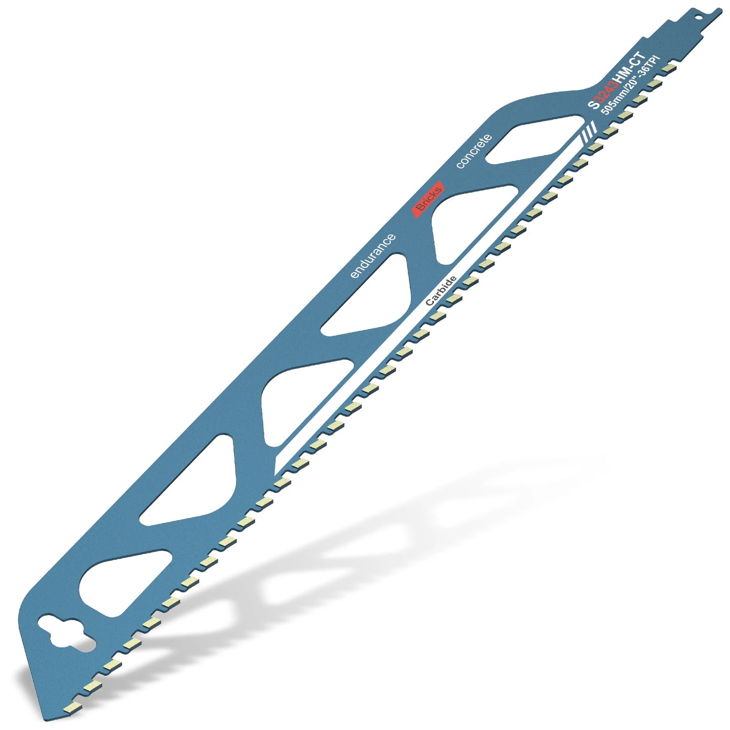 Demolition Masonry Reciprocating Saw Blade Hard Alloy Blade for Cutting Brick, Wood, Metal, PVC Tube, Porous Concrete, Hand Tool