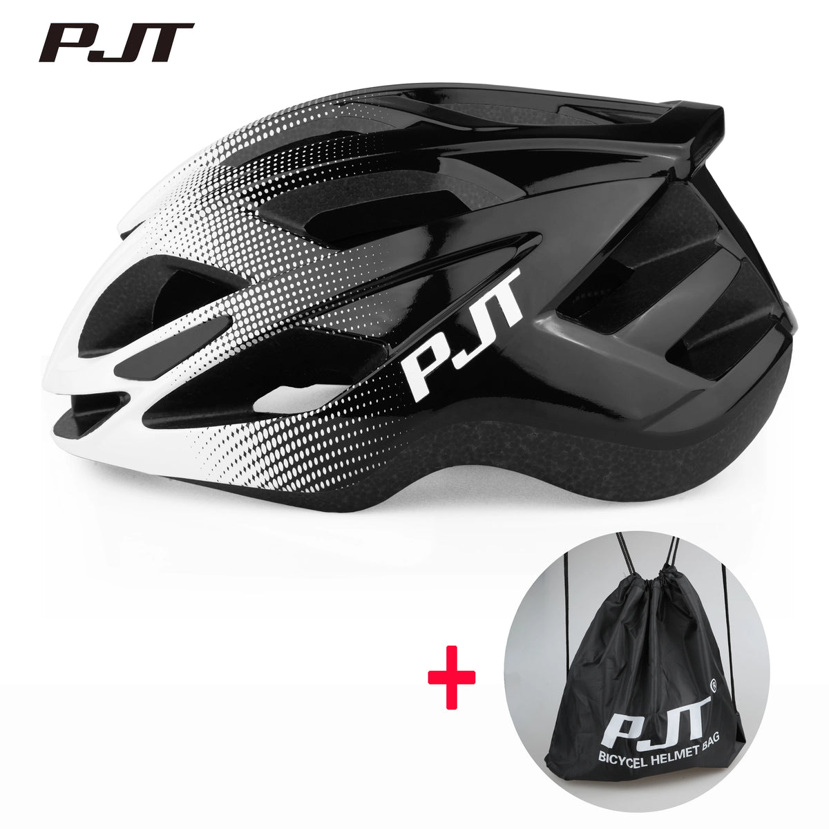 PJT Cycling Helmet Man Women Road Mountain Bike Helmet Outdoor Bicycle Skateboard Scooter Integrally-Molded Ultralight Helmet