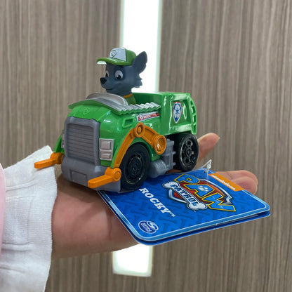 Genuine Paw Patrol 8-9CM Ryder Chase Skye Zuma Rocky Patrollers Anime Doll Action Figures Rescue Team Kids Birthday Gift Toy