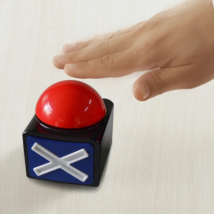 4-1PCS Educational Answer Buzzer Interactive Game Answer Buzzers for Kids' Engaging Learning Family Game Quiz Show Alarm Buzzer