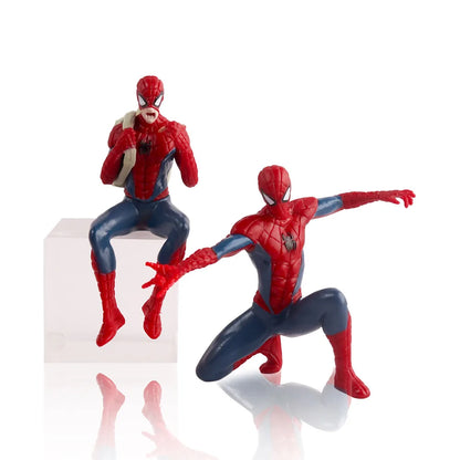u HOT Hasbro Marvel Spider Man Superhero Spiderman 7-9cm Action Figure Spider-Man Anime Collection Mini Toys Model Children Gift