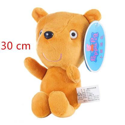 30cm Peppa Pig Plush Toys George Teddy Bear Mr Dinosaur Cute Cartoon Anime Figure Kawaii Stuffed Plush Toys Kids Christmas Gifts