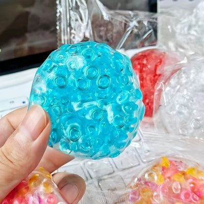 Squishy Balls Ice Beads Squeeze Toy Super Soft Mochi Fidget Toys Slow Rebound Toy for Friend Anxiety Relaxation Squeeze Gift