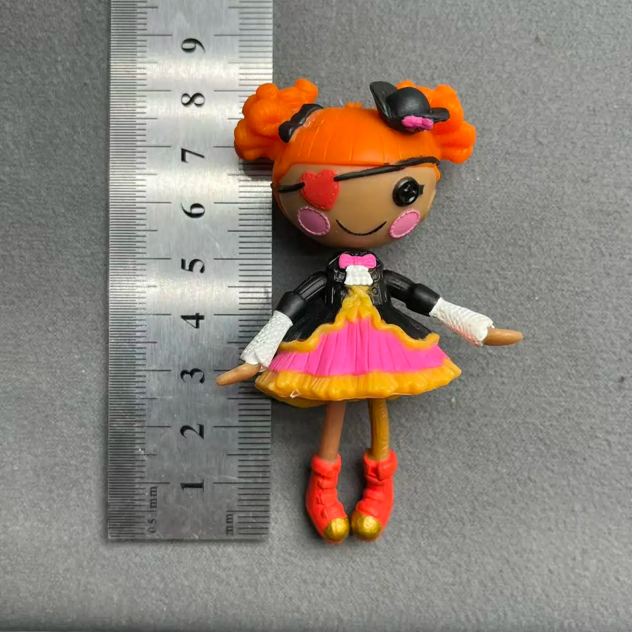 Original 8-10cm Can Choose Lalaloopsy Little Sister and Pet Dolls PVC Girls' Holiday Gift Collection Pvc Toys
