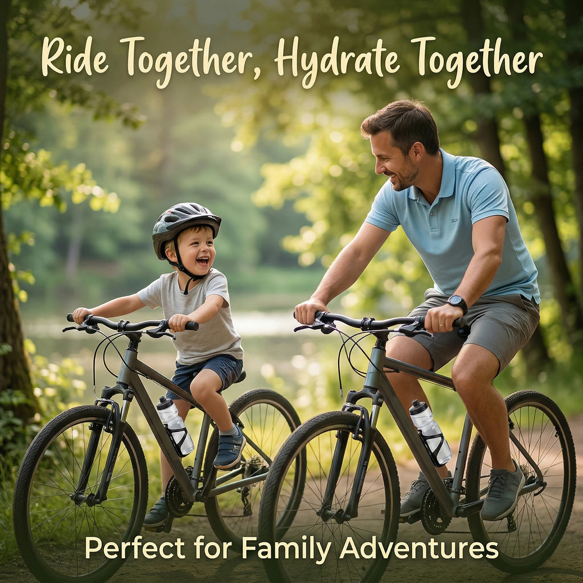 Bike Water Bottle Holder, Durable Leak Proof Non Slip, Lightweight Premium Bike Cup Holder, Adjustable Bicycle Accessories