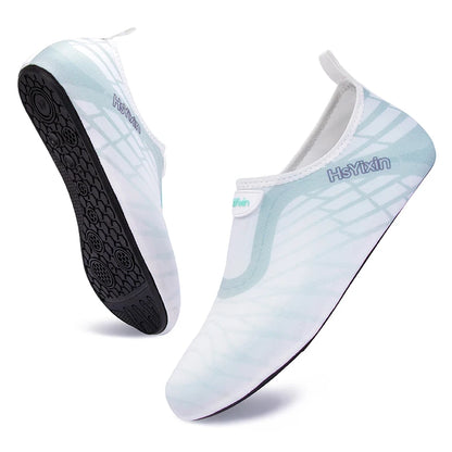 Aqua Shoes Madam, Men's Beach Swimming Water Sports Socks Barefoot Sneakers Fitness Yoga Swimming Surfing Canyon-Walking Shoes
