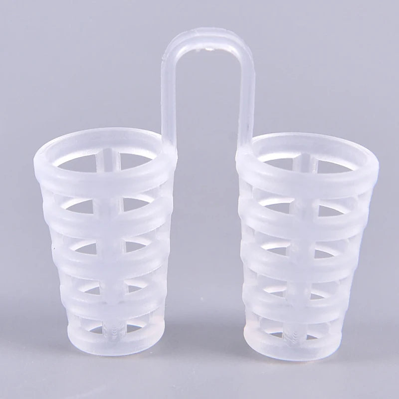 Anti Snoring Device Aid Sleeping High-Quality Soft Safe Silicone Boxed Comfortable Nasl Dilators Stop Nose Clips 4 Sizes