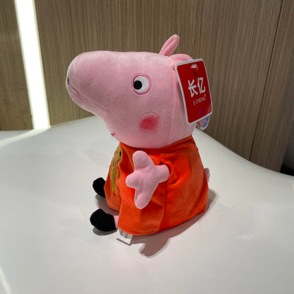 30CM Genuine Peppa Pig Plush Stuffed Doll Peppa George Mom Dad Model Children's Toys Cartoon Anime Figure Kids Birthday Gifts