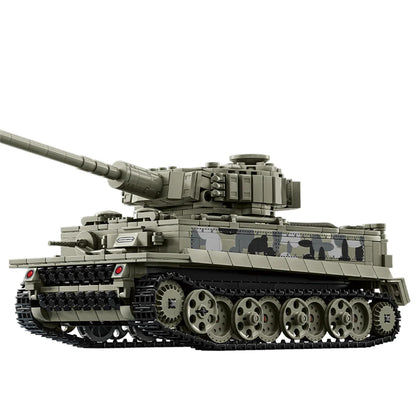 World War 2 WW2 Army Military Soldiers SWAT Half Tracked Armor Vehicle Trailer Assemble Building Blocks Bricks Children's Toys