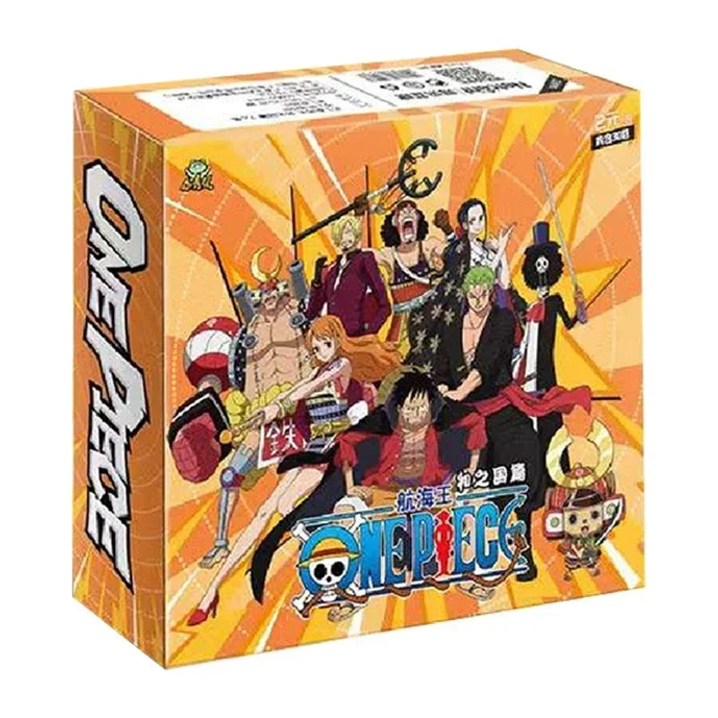 New One Piece Card Straw Hat Pirate Luffy Zoro Nami Classic Anime Character Collection Cards Toys Gifts