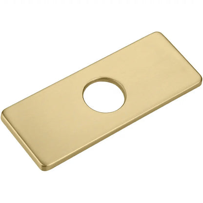 1PC Faucet Plate Hole Tap Cover Deck Plate Stainless Steel Bathroom Kitchen Sink For Most Single Hole Faucet