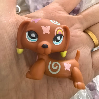 Little Baby pets  LPS Cute Short Hair Cats Deer Tortoise Bear Monkey Dolphin Spaniel Dogs Tortoise Figure Toy Gift
