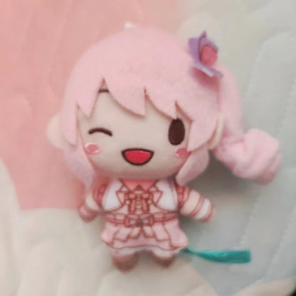 10cm Project Sekai Plush Keychain Asahina Mafuyu Pjsk Stuffed Plushies Yoisaki Kanade Kawaii Backpacks Ornaments Toys Gift