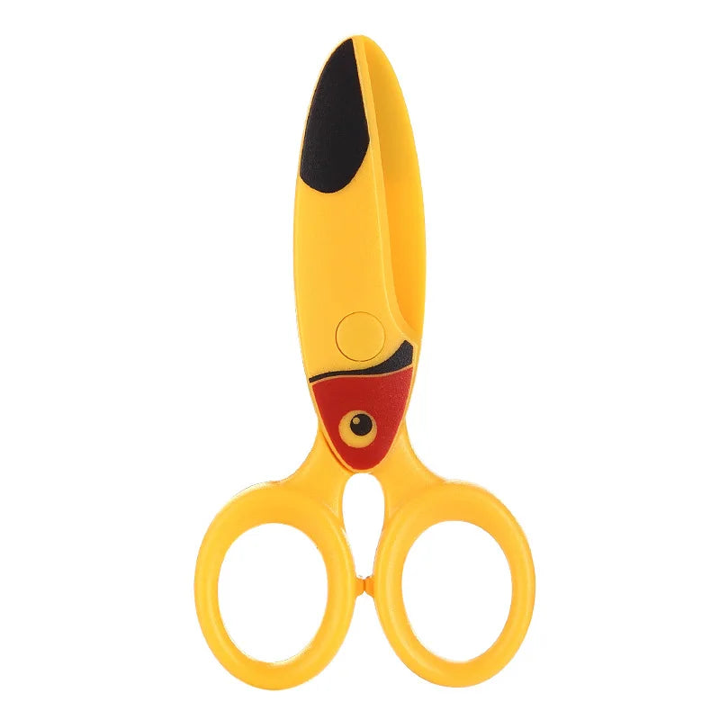 Preschool Training Scissors,Children Safety Pre-School Safety Scissors Art Craft Scissors