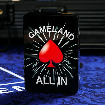 Acrylic Crystal Exquisite Poker Dealer Puck Button Code ”ALL IN" Entertainment Game Board Table Accessories