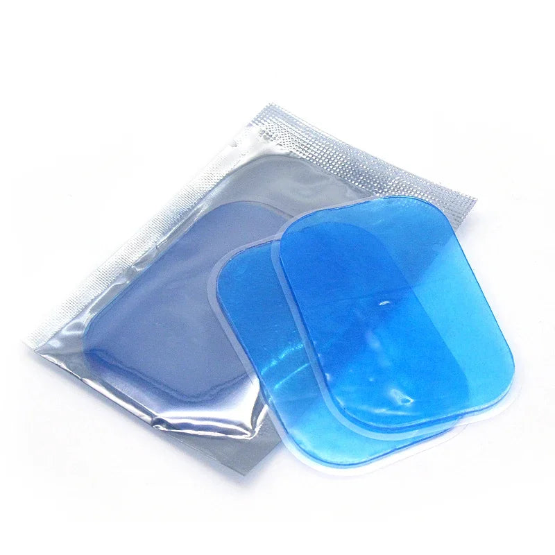 50/100pcs Trainer Abdominal Gel Stickers Fitness Hydrogel Electrode Pad For Muscle Stimulator ABS Trainer Body Massager